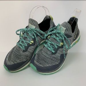 Merrell Running Shoes Women's 8.5 Mag-9 High Rise Gray Blue Vibram